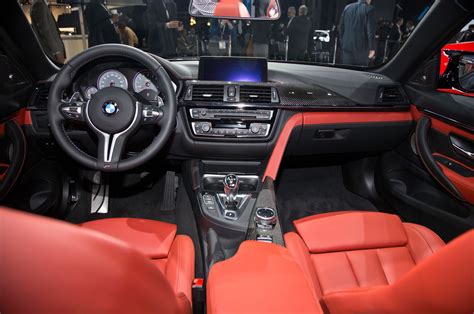 Bmw M4 Convertible Red Interior Wallpaper