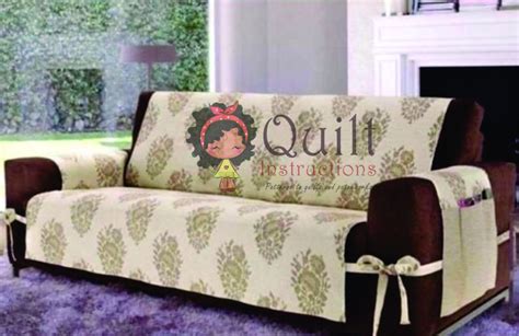 Sofa Cover With Free Patterns Pockets