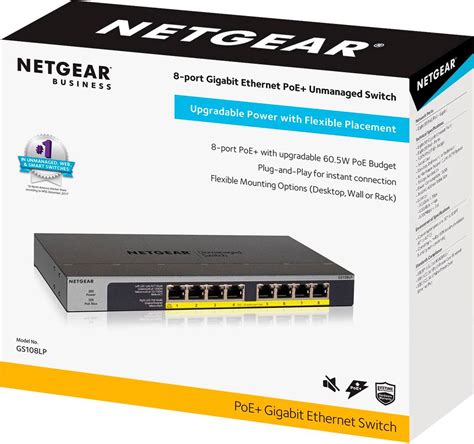 Questions and Answers: NETGEAR 8-Port 10/100/1000 Gigabit Ethernet PoE ...