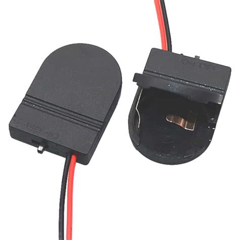 CR2032 Plastic Holder with On/Off Switch for CR2032 Battery