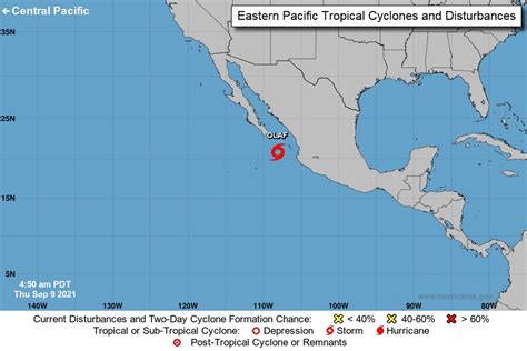 Tropical Storm Olaf heads toward Mexico, bringing hurricane (not snowman) conditions - pennlive.com