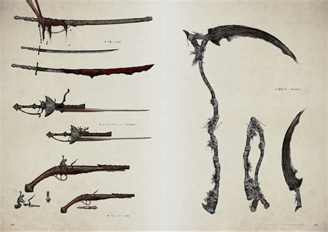 Bloodborne Concept Art - Weapon Concept Art Bloodborne Concept Art, Bloodborne Art, Final ...