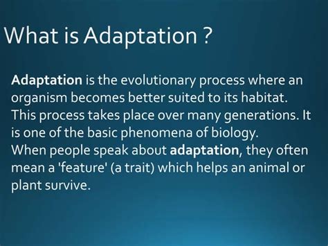 Adaptations in deep sea fishes | PPT