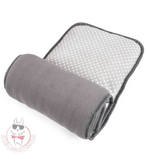 Grey window sill cushion - alelegowiska.pl