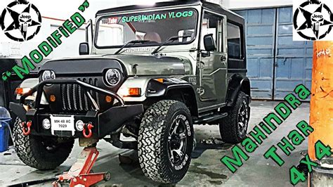 How to Get MAHINDRA THAR JEEP MODIFIED in India | Best OffRoading Custom Jeeps | Vlog #5 - YouTube