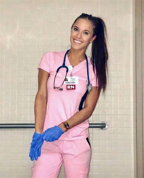 Blush Pink | Cute nursing scrubs, Beautiful nurse, Nursing fashion