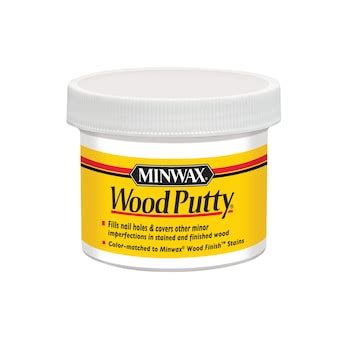 Minwax Wood Putty White Wood Putty in the Wood Stain Repair department at Lowes.com