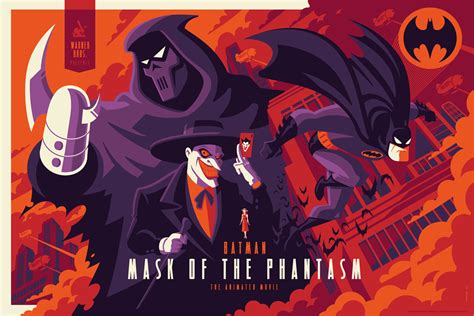 BATMAN MASK OF THE PHANTASM regular edition screenprint – strongstuffstore