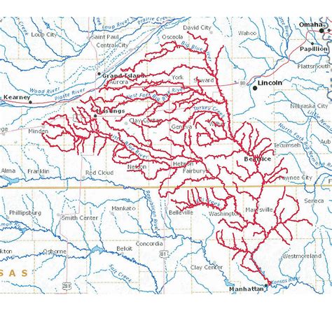 Major Nebraska Rivers and Their Drainages: Part 1 | CropWatch | University of Nebraska–Lincoln