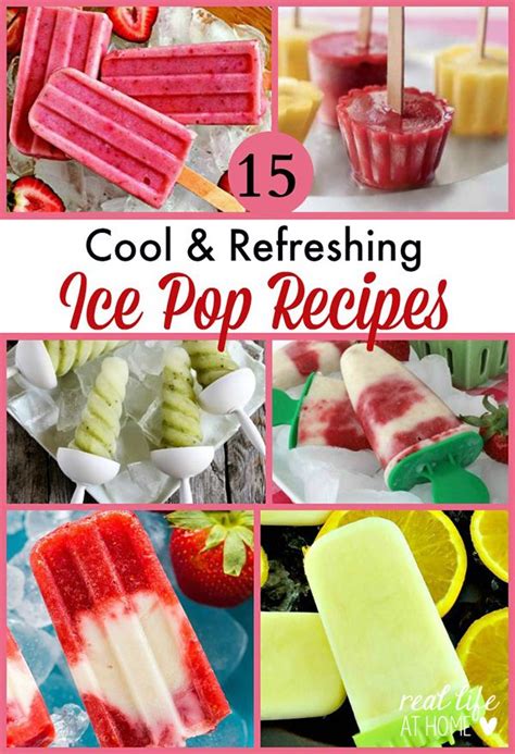 15 Cool and Refreshing Homemade Ice Pop Recipes