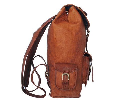 Small Designer Leather Backpack — High On Leather