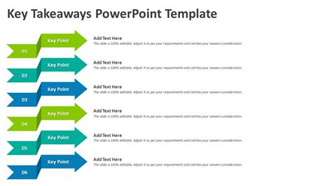 Key Takeaways PowerPoint Template | Key Takeaways Slide