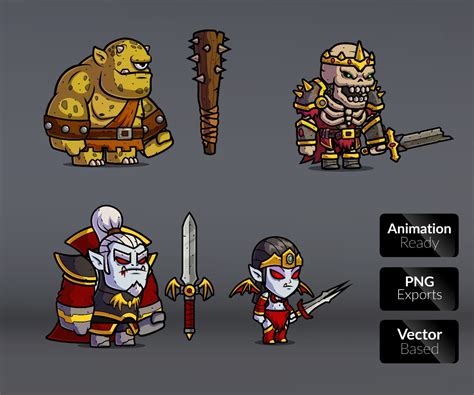 Monster RPG Bundle - Royalty Free Game Art