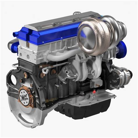 3D Toyota JZ Engine | 3D Molier International