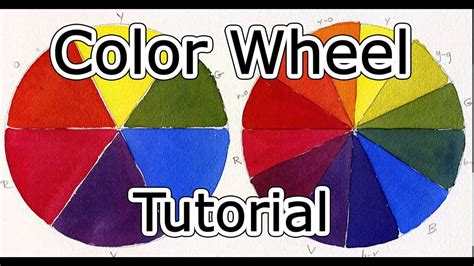 Color Wheel Tutorial - How To Mix Paint - YouTube