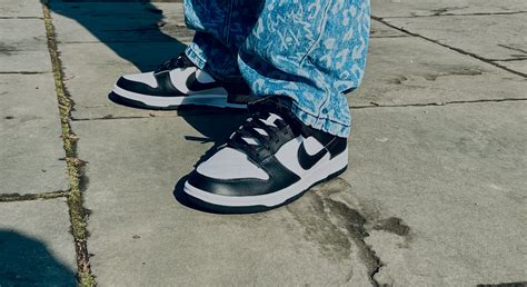 Wearing Nike's Dunk Low 'Black White': We love these panda sneakers