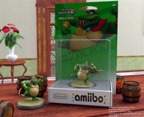 Custom amiibo King K. Rool (3D render) by Harro-Y on DeviantArt