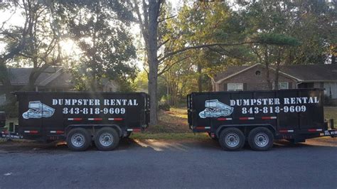 Dumpster Rental Charleston SC - Rent Dump Trailers