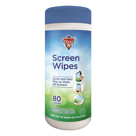 Monitor Wipes – 80 Count – Falcon Safety Products, Inc.