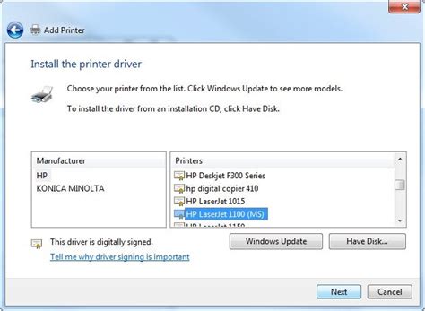 HP LaserJet 1020 Drivers - Download