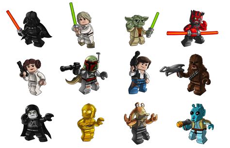 Star Wars Minifigures - The Brothers Brick | The Brothers Brick