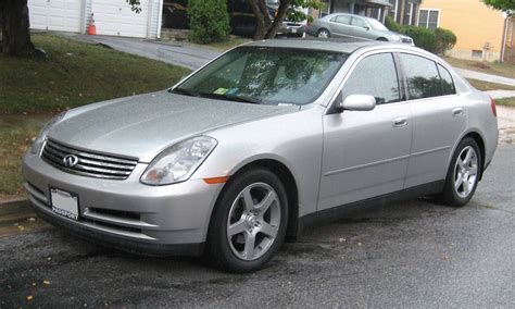 2004 INFINITI G35 Sedan 4-Door Sedan Manual w/Leather