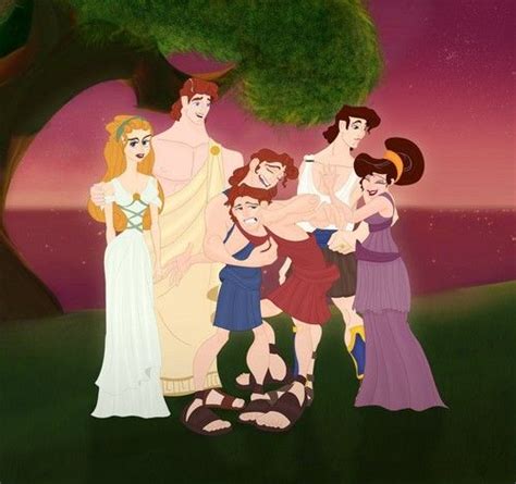 Hercules and Meg's family - hercules-and-megara Fan Art Disney Mom, Arte Disney, Disney Couples ...