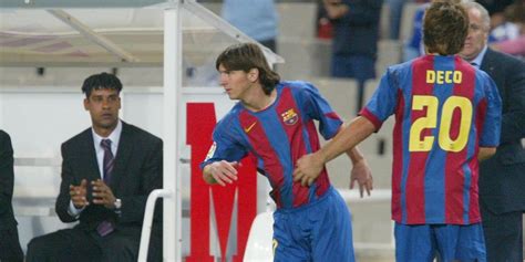 18 años del debut oficial de Messi con el Barça