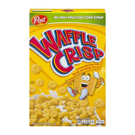 Post Waffle Crisp Cereal, 11.5 Oz - Walmart.com - Walmart.com