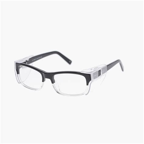 Safety prescription glasses that meet ANSI Z87.1 safety standards. Two ...