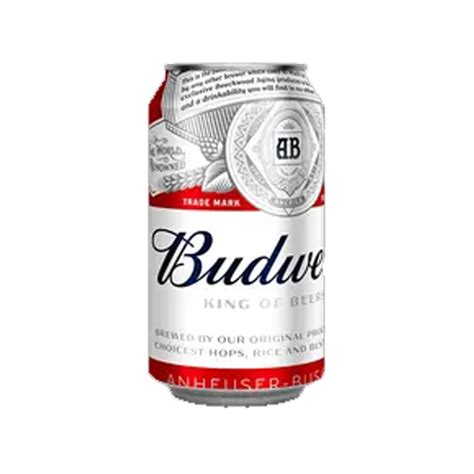 BUDWEISER BEER CAN 335ml - The Spirits ministry