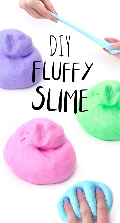 Make Your Own DIY Fluffy Slime — Doodle and Stitch