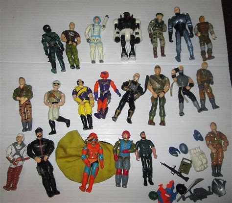 Lot of 21 Vintage 1980's GI Joe Hasbro Action Figures | Etsy | Gi joe, Action figures, Hasbro