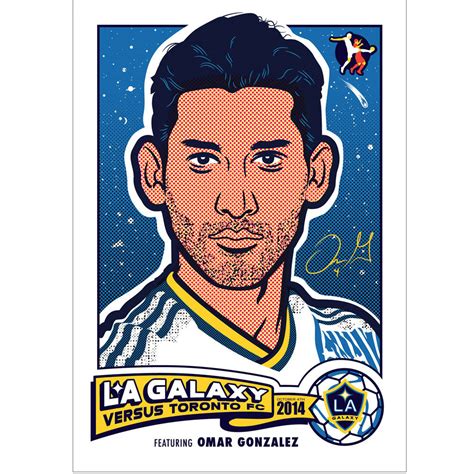 LA Galaxy vs Toronto FC Poster – Ames Bros