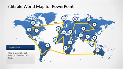 Editable Global Map