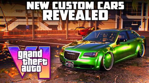 GTA 6 New Custom Cars Revealed (Grand Theft Auto VI Vehicles) - YouTube