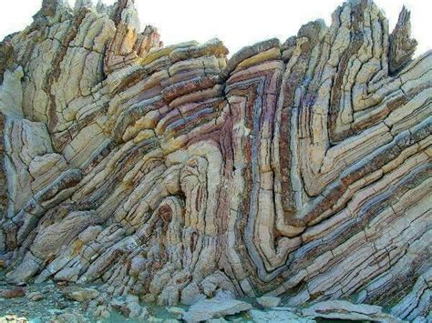 Syncline and anticline folds | Geology rocks, Geology, Nature art