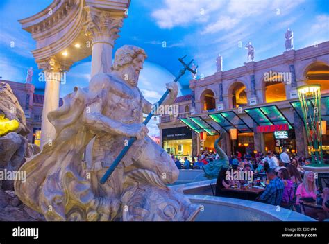 The Caesars Palace hotel interior in Las Vegas Stock Photo - Alamy