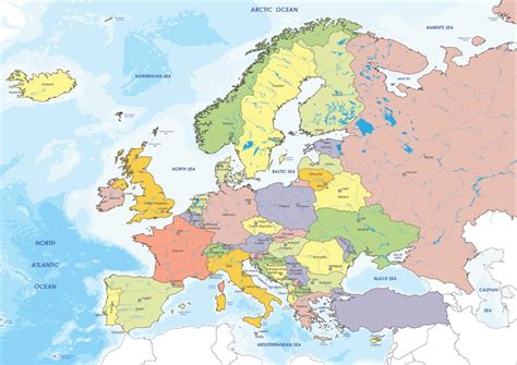 Map of Europe