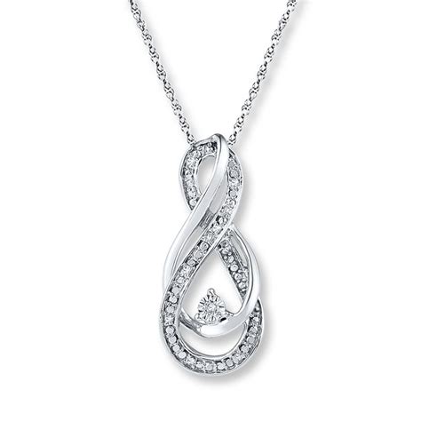 Kay | Wedding, Engagement & Fashion Jewelry | Infinity symbol necklace, Sterling silver ...