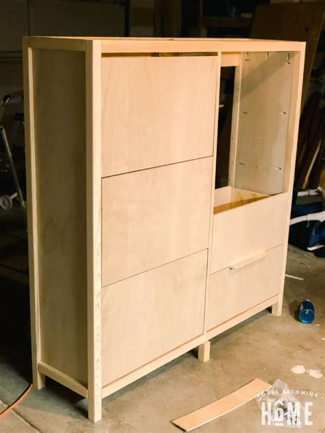 DIY Shoe Cabinet - House Becoming Home