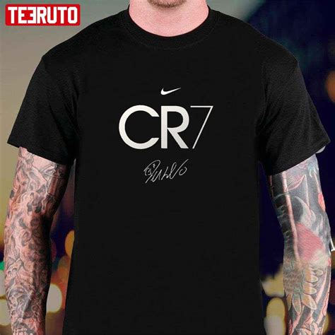 Cristiano Ronaldo CR7 Signature Nike Unisex T-Shirt - Teeruto