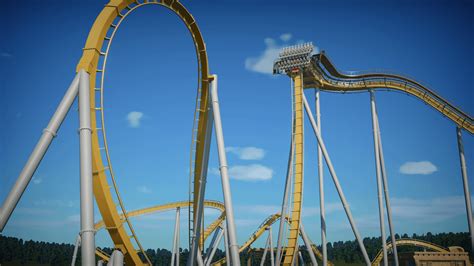 A dive coaster I've started working on. : r/PlanetCoaster