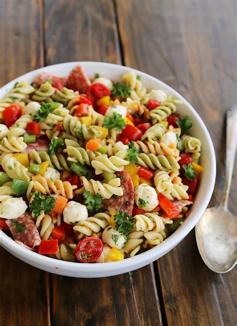 Italian Pasta Salad Recipe — Dishmaps