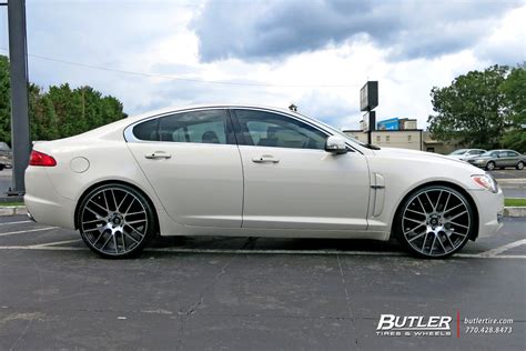 Jaguar XF with 22in Lexani CSS8 Wheels exclusively from Butler Tires ...