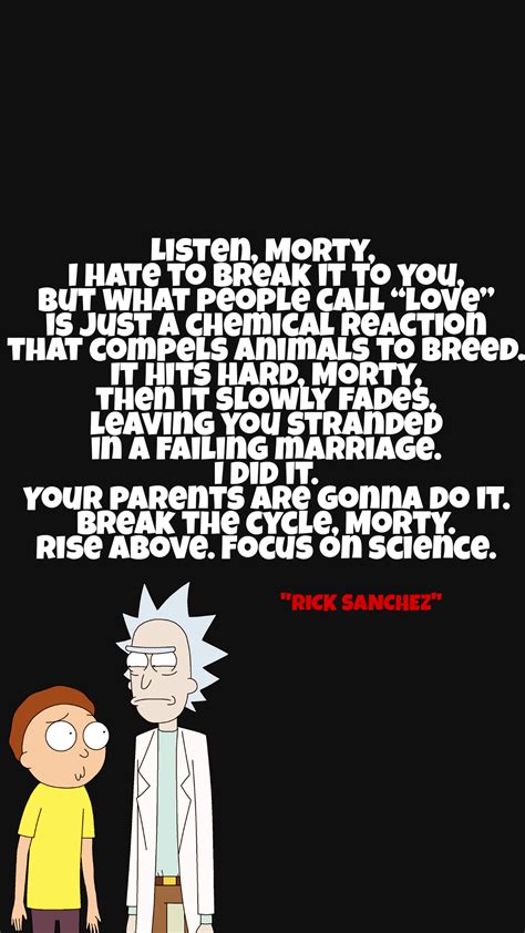 Rick And Morty Quote Nobody Exists On Purpose - Download Rick And Morty Nobody Exists On Purpose ...