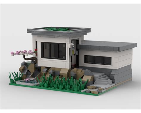 LEGO MOC hillside house by plan | Rebrickable - Build with LEGO