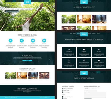 Responsive web design templates and frameworks - basketballlimi