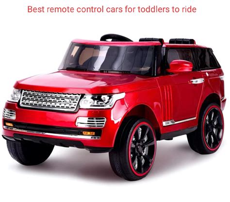 Best Remote Control Cars for Toddlers to Ride - ELMUMS