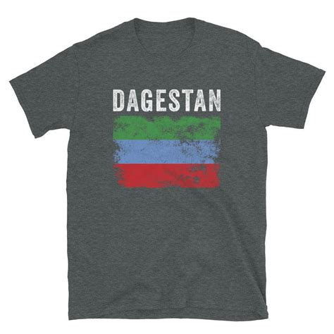 Dagestan Flag Distressed - Dagestan Flag T-Shirt - Flag Nation